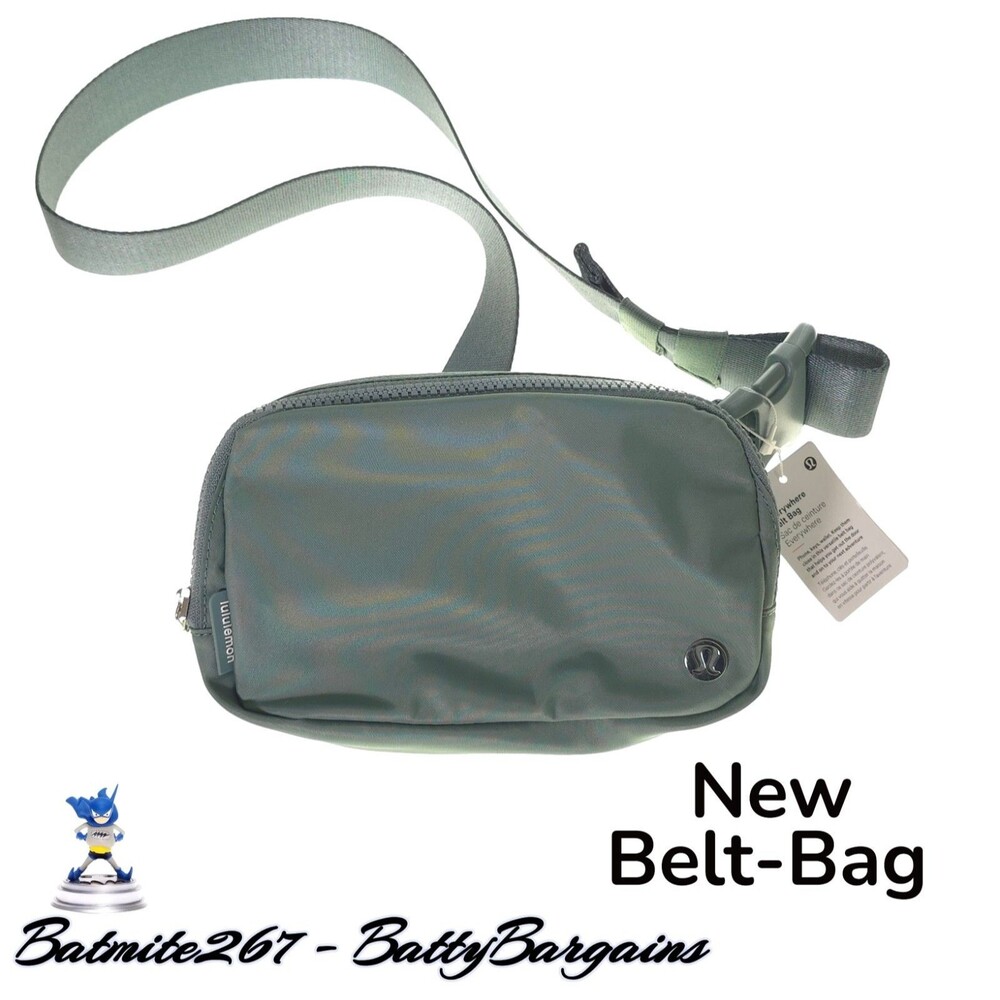 NWT Lululemon Athletica Everywhere Belt Bag in Tidewater Teal Extended Strap